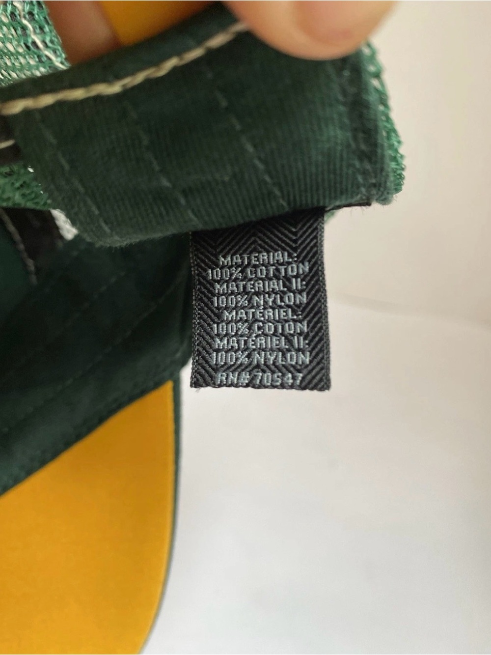 Green Bay Packers Green Distressed Cap - Picture 8 of 8